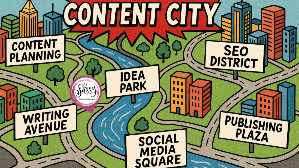 planning your content using a map
