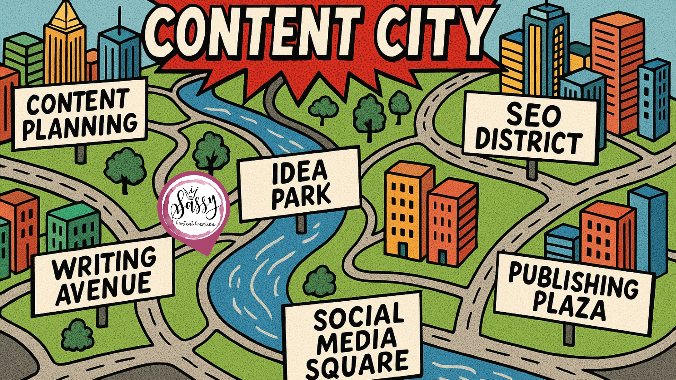 planning your content using a map